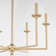 Eldorado Six Light Chandelier (6005-6-80)
