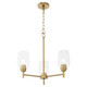 Wallinger Three Light Chandelier (6112-3-80)