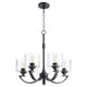 Quorum - 6202-5-69 - Five Light Chandelier - Dakota - Textured Black
