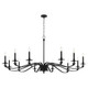 Chantelle 12 Light Chandelier (6240-12-59)