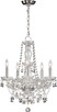 Quorum - 630-5-514 - Five Light Chandelier - Bohemian Katerina - Chrome Quorum - 630-5-514 - Five Light Chandelier - Bohemian Katerina - Chrome
