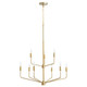 Harmony Nine Light Chandelier (657-9-80)