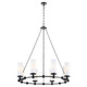 Lee Boulevard Eight Light Chandelier (667-8-59)