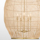 Rattan Five Light Pendant (6901-5-80)