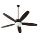 Quorum - 70605-86 - 60 Ceiling Fan - Breeze - Oiled Bronze