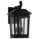 Quorum - 714-14-59 - Three Light Lantern - Murphy - Matte Black