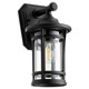 Quorum - 718-12-69 - One Light Outdoor Lantern - Haley - Textured Black