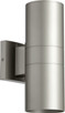 Quorum - 720-2-3 - Two Light Wall Mount - Cylinder - Graphite
