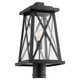 Quorum - 727-16-69 - One Light Post Mount - Artesno - Textured Black