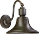 Quorum - 760-86 - One Light Wall Mount - Industrial Lanterns - Oiled Bronze