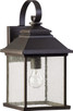Quorum - 7940-9-86 - One Light Wall Mount - Pearson - Oiled Bronze