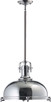 Quorum - 804-17-14 - One Light Pendant - Hinge Pendants - Chrome