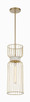 Minka-Lavery - 3392-754 - One Light Mini Pendant - Park Slope by Robin Baron - Nouveau Gold