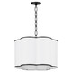 Quorum - 8228-4-59 - Four Light Pendant - Belinder - Matte Black Quorum - 8228-4-59 - Four Light Pendant - Belinder - Matte Black