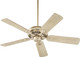 Quorum - 91525-60 - 52 Ceiling Fan - Pinnacle - Aged Silver Leaf