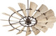 Quorum - 97215-86 - 72Ceiling Fan - Windmill - Oiled Bronze