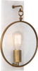 Robert Abbey - 1518 - One Light Wall Sconce - Fineas - Aged Brass w/Alabaster Stone