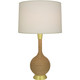 Robert Abbey - 477 - One Light Table Lamp - Hatteras - Natural Rope w/Modern Brass