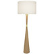 Robert Abbey - 478 - One Light Floor Lamp - Hatteras - Natural Rope w/Modern Brass