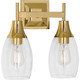 Robert Abbey - 485 - Two Light Wall Sconce - Grace - Modern Brass