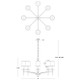 Cristallo Eight Light Chandelier (625C)