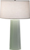 Robert Abbey - 977 - One Light Table Lamp - Mason - Celadon Glazed Ceramic