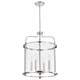Nuvo Lighting - 60-7956 - Four Light Pendant - Yorktown - Polished Nickel