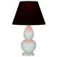 Robert Abbey - A788K - One Light Accent Lamp - Small Double Gourd - Celadon Glazed Ceramic w/Lucite