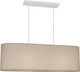 Robert Abbey - B170 - Two Light Pendant - Elena - Painted White