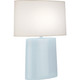 Robert Abbey - BB03 - One Light Table Lamp - Victor - Baby Blue Glazed Ceramic