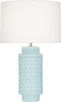 Robert Abbey - BB800 - One Light Table Lamp - Dolly - Baby Blue Glazed Textured Ceramic
