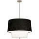 Robert Abbey - BW138 - Three Light Pendant - Decker - Polished Nickel