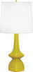 Robert Abbey - CI210 - One Light Table Lamp - Jasmine - Citron Glazed Ceramic