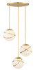Batignolles Three Light Pan Pendant (5433-853)