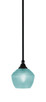 Toltec Lighting - 23-MB-4625 - One Light Mini Pendant - Stem - Matte Black