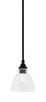 Toltec Lighting - 23-MB-4760 - One Light Mini Pendant - Stem - Matte Black