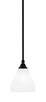Toltec Lighting - 23-MB-4761 - One Light Mini Pendant - Stem - Matte Black