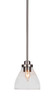 Toltec Lighting - 2601-BN-4760 - One Light Mini Pendant - Odyssey - Brushed Nickel