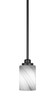 Toltec Lighting - 2601-MB-3009 - One Light Mini Pendant - Odyssey - Matte Black