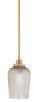 Toltec Lighting - 2601-NAB-4253 - One Light Mini Pendant - Odyssey - New Age Brass