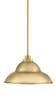 Toltec Lighting - 2601-NAB-428 - One Light Mini Pendant - Odyssey - New Age Brass