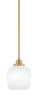 Toltec Lighting - 2601-NAB-4811 - One Light Mini Pendant - Odyssey - New Age Brass