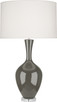 Robert Abbey - CR980 - One Light Table Lamp - Audrey - Ash Glazed Ceramic