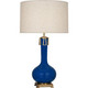 Robert Abbey - CT992 - One Light Table Lamp - Athena - Cobalt Glazed Ceramic w/Aged Brass