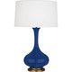 Robert Abbey - CT994 - One Light Table Lamp - Pike - Cobalt Glazed Ceramic w/Aged Brass