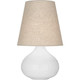 Robert Abbey - DY91 - One Light Accent Lamp - Small June - Daisy Glazed Ceramic