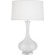 Robert Abbey - DY996 - One Light Table Lamp - Pike - Daisy Glazed Ceramic w/Lucite