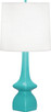 Robert Abbey - EB210 - One Light Table Lamp - Jasmine - Egg Blue Glazed Ceramic