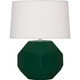 Robert Abbey - JU01 - One Light Table Lamp - Franklin - Jungle Glazed Ceramic