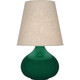 Robert Abbey - JU91 - One Light Accent Lamp - Small June - Jungle Glazed Ceramic